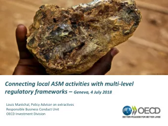 Addressing conflict and serious human  rights abuses in mineral supply chains    Exploitation
