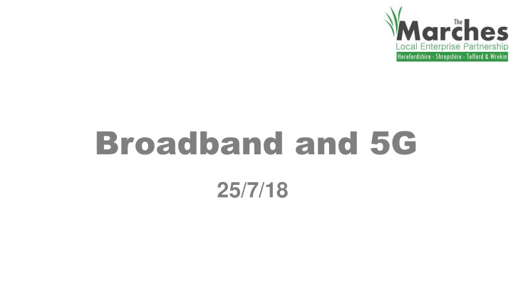 broadband and 5g