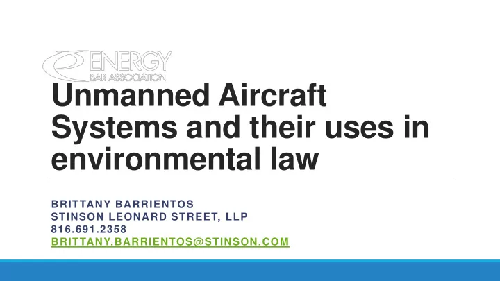 unmanned aircraft