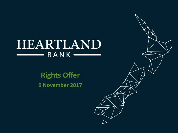 rights offer