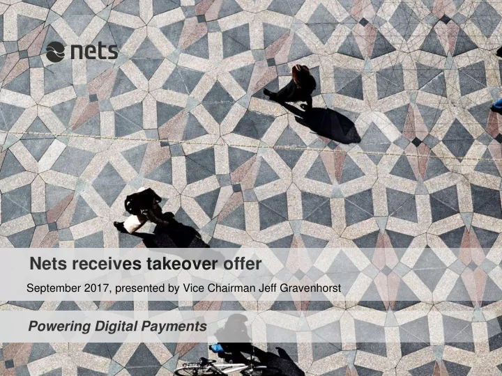 nets receives takeover offer