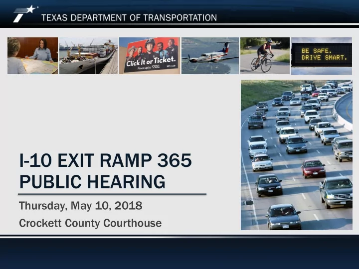 i 10 exit ramp 365