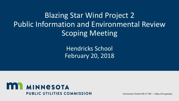 public information and environmental review
