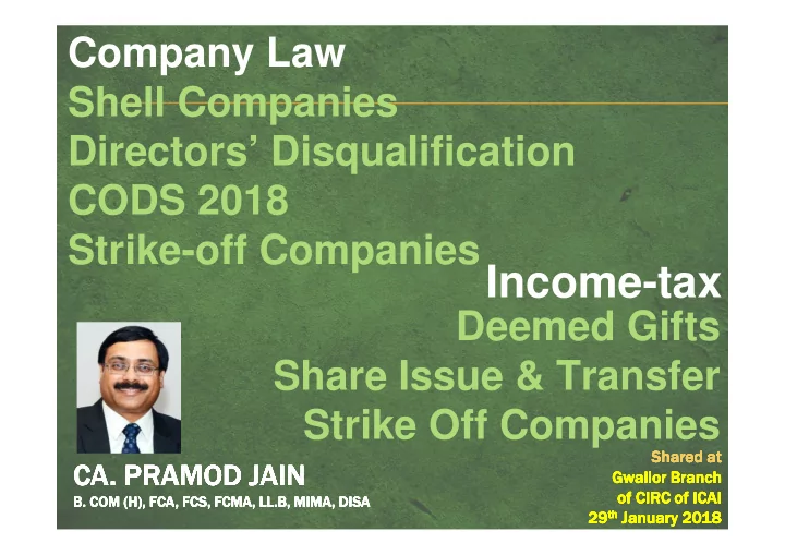 strike off companies income tax