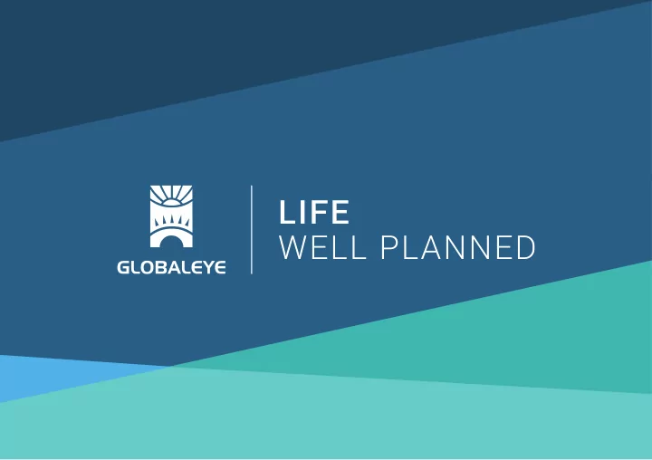 life well planned chairmans message