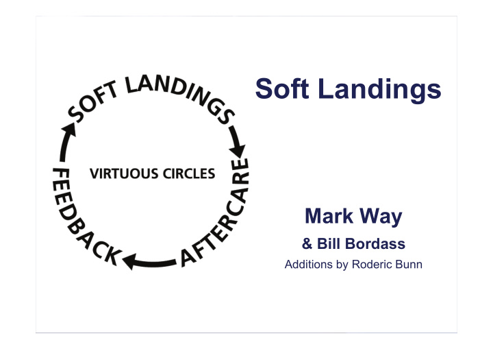 soft landings