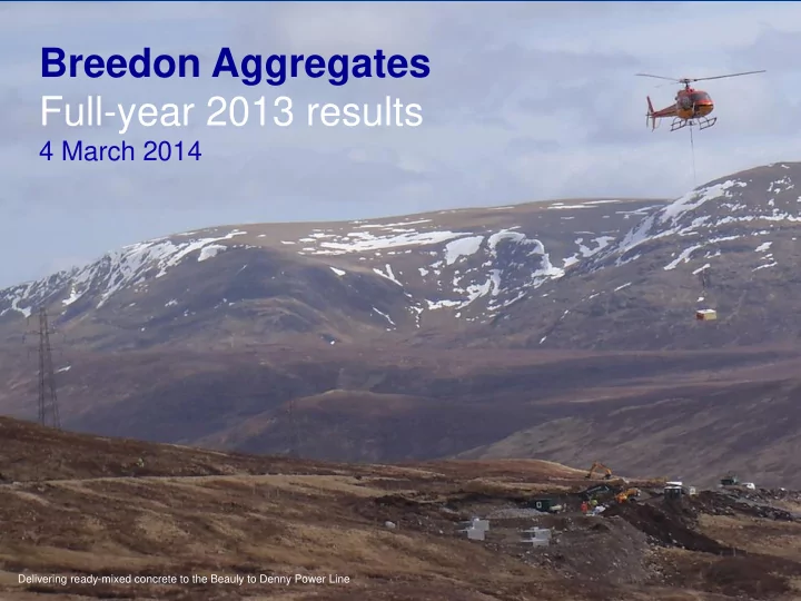 breedon aggregates
