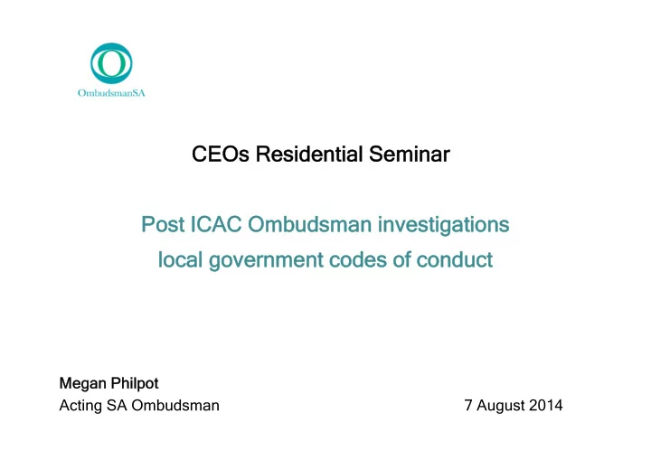 ceos residential seminar ceos residential seminar post