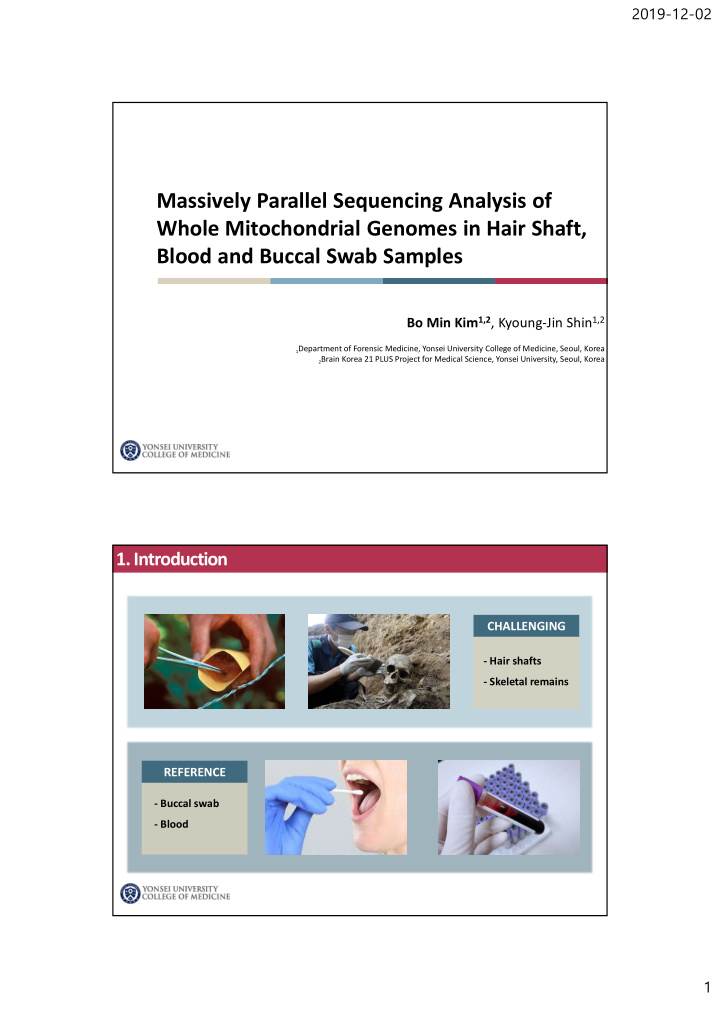 massively parallel sequencing analysis of whole