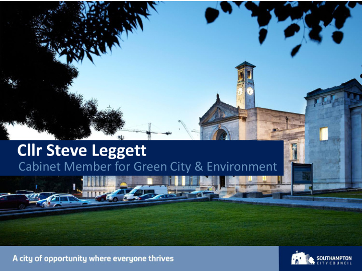 cllr steve leggett