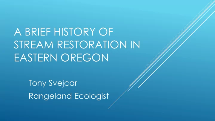 a brief history of