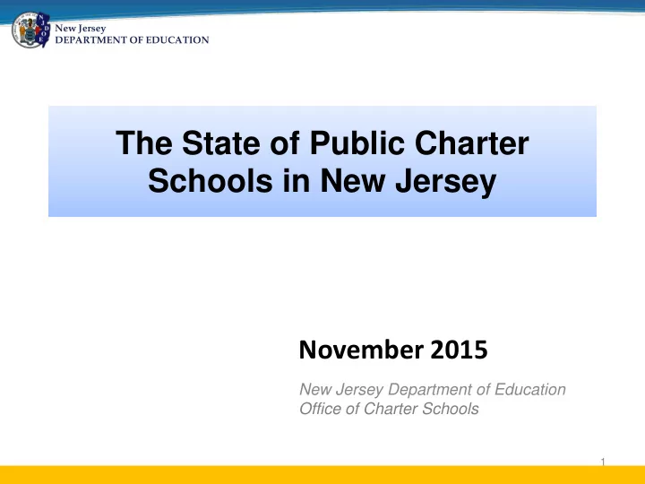 the state of public charter