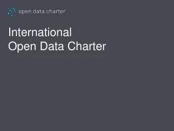 Open Data Charter  opendatacharter.net  Hosts  opendatacharter.net  2  opendatacharter.net