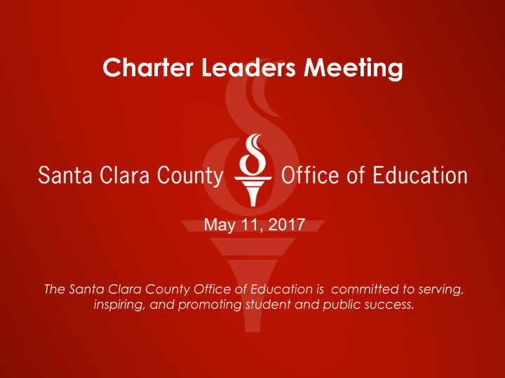 charter leaders meeting