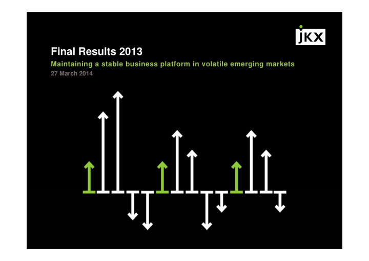 final results 2013