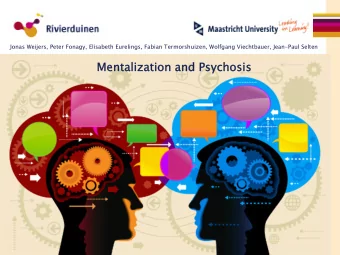 Jonas Weijers, Peter Fonagy, Elisabeth Eurelings, Fabian Termorshuizen, Wolfgang