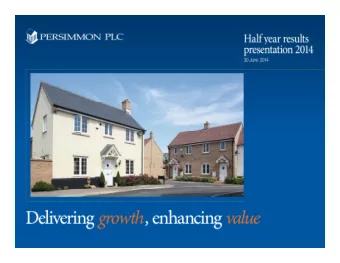 44  Agenda  Results Presentation 19 August 2014  Page  Presented by  Chairmans overview  1