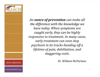 An ounce of prevention can make all  the difference with the knowledge we the difference with the