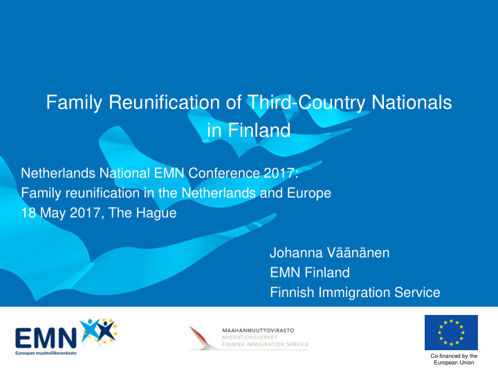 family reunification of third country nationals in finland