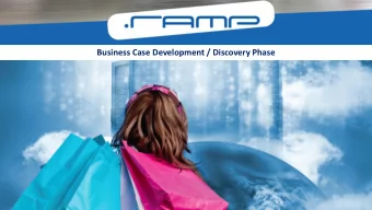 Business Case Development / Discovery Phase  1  Agenda  What is a business case and why is it