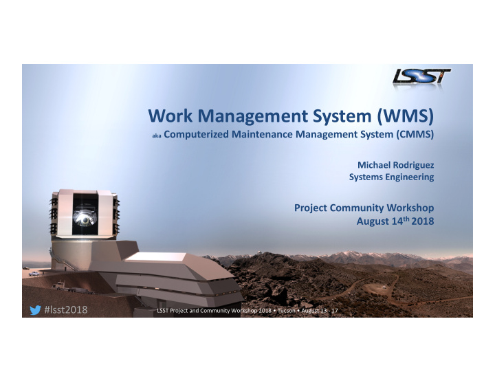 work management system wms