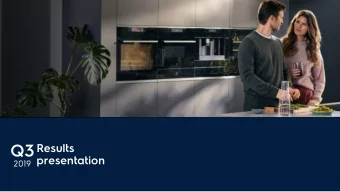 Business overview  Jonas Samuelson, President and CEO  Q3 Highlights  SE  SEKm  Km  Q3 2  3 2019