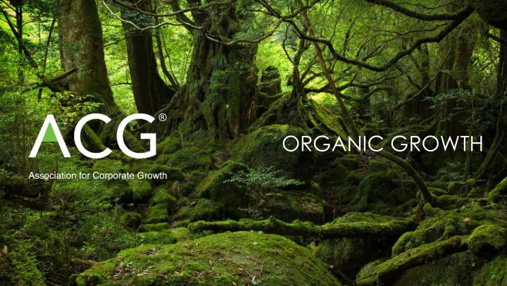 organic growth