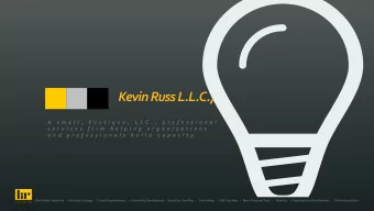 Kevin Russ L.L.C.,  A  s m a l l ,  b o u t i q u e ,  L L C . ,  p r o f e s s i o n a l  s e r v