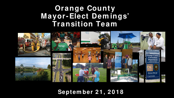 orange county mayor elect dem ings transition team