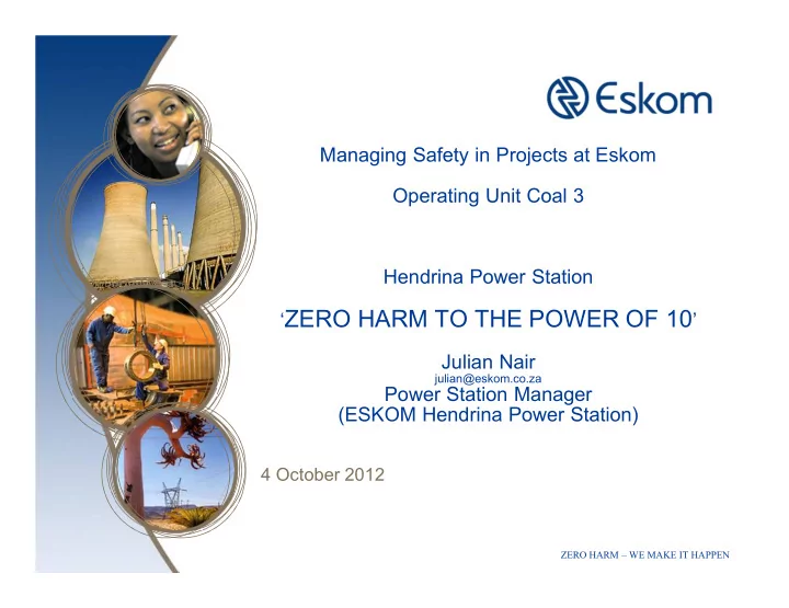 eskom values ziisce