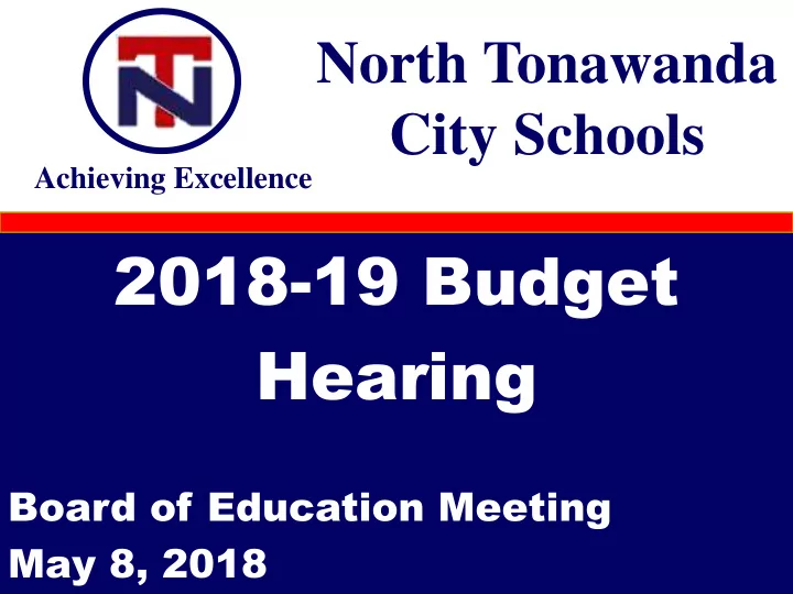2018 19 budget