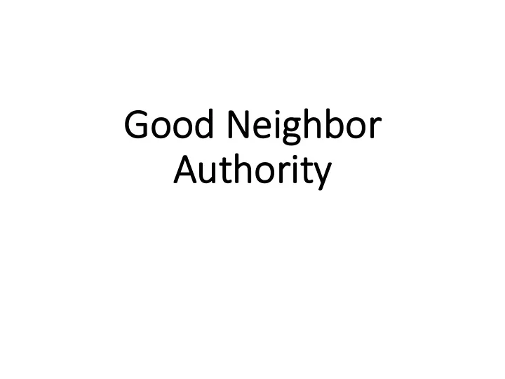 good good nei neighbor or au author ority master