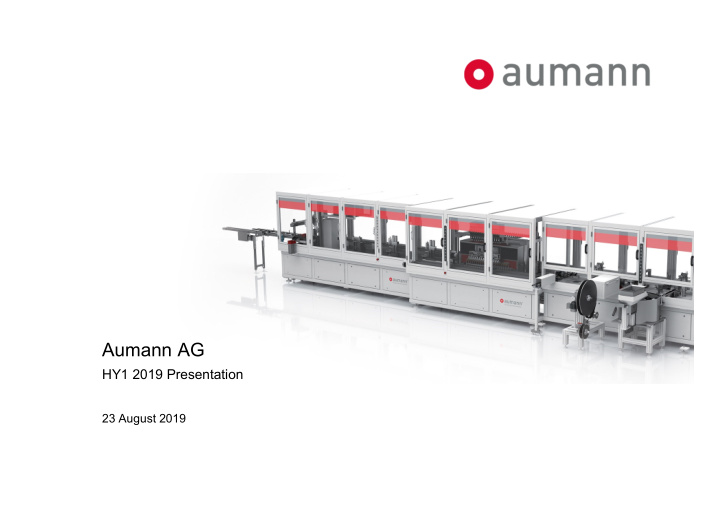 aumann ag