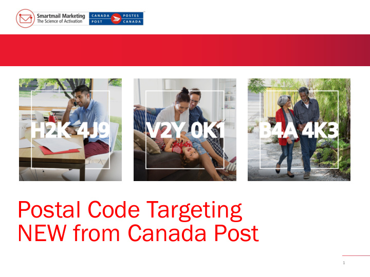 postal code targeting new from canada post
