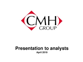 Presentation to analysts  April 2019  GROUP FINANCIAL HIGHLIGHTS  2  HEADLINE EARNINGS AND