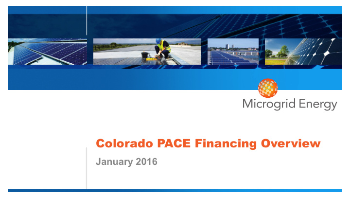 colorado pace financing overview