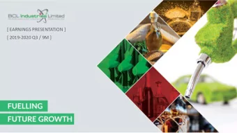 [ EARNINGS PRESENTATION ]  [ 2019-2020 Q3 / 9M ]  IN  INDEX  Executive Summary  03  04  Company at