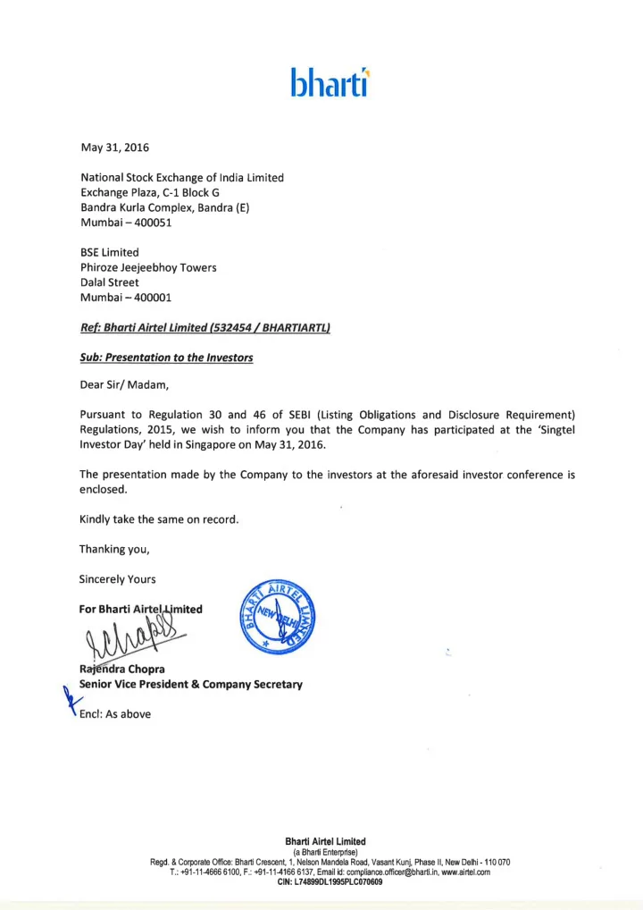 bharti airtel