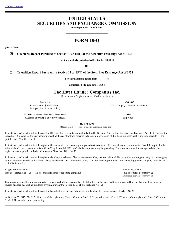 united states securities and exchange commission