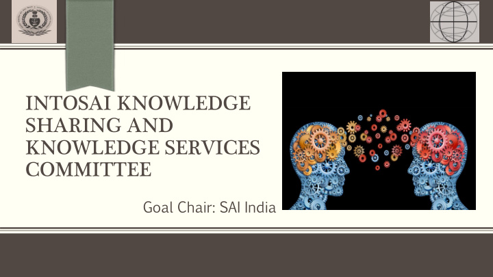 intosai knowledge sharing and