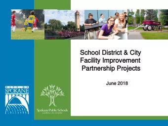 School District &amp; City  School District &amp; City  Facility Improvement  Facility Improvement