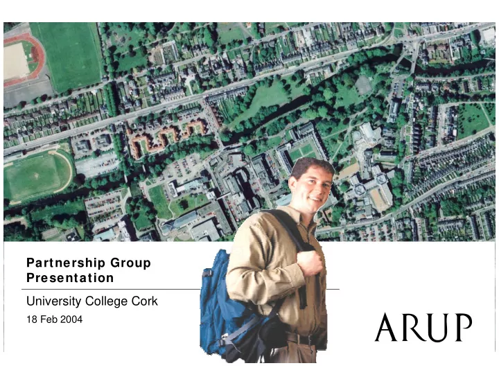 partnership group presentation university college cork