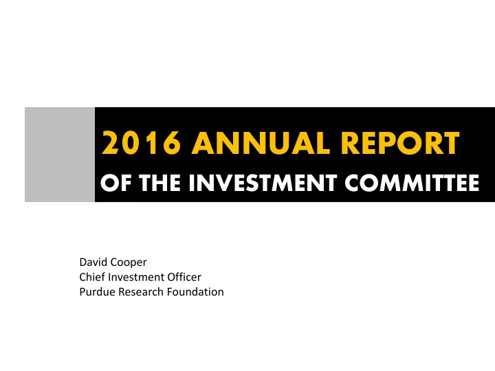 fiscal year 2016 market value and performance