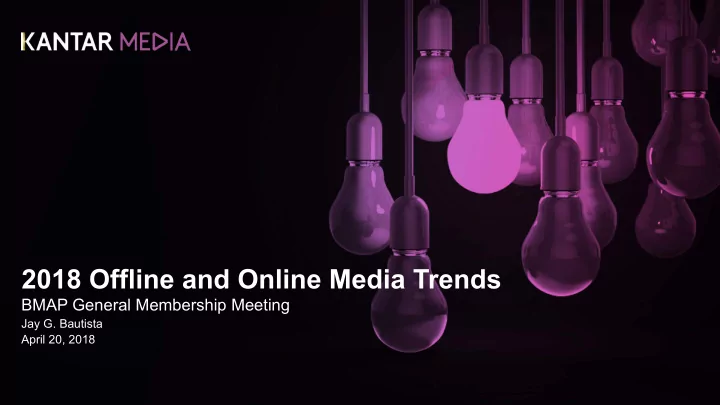 2018 offline and online media trends
