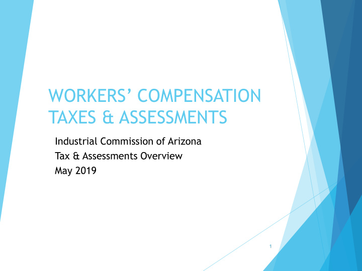 workers compensation taxes assessments