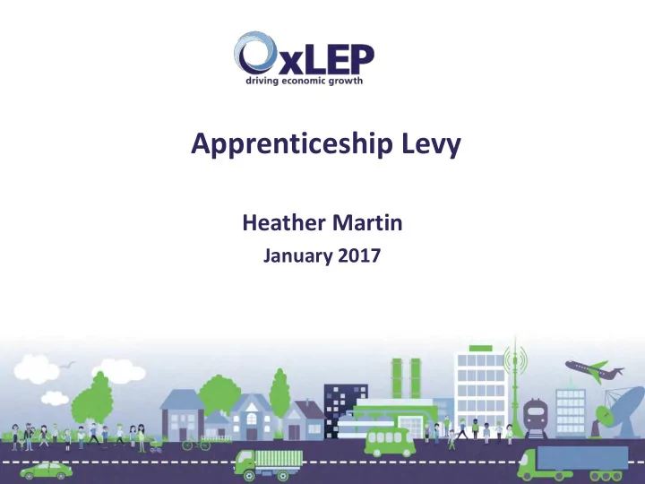apprenticeship levy