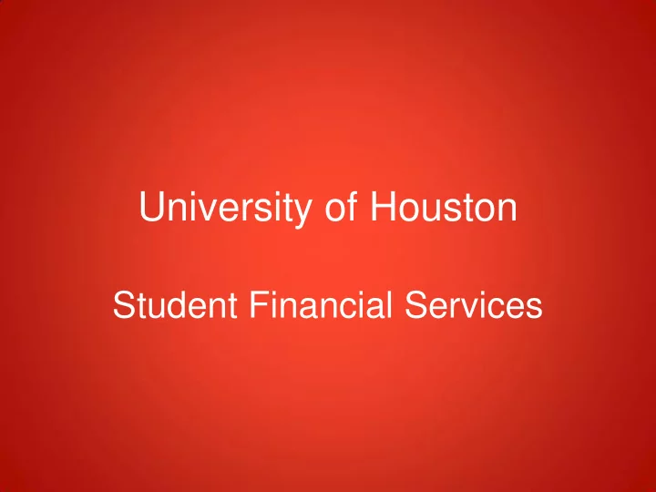 university of houston