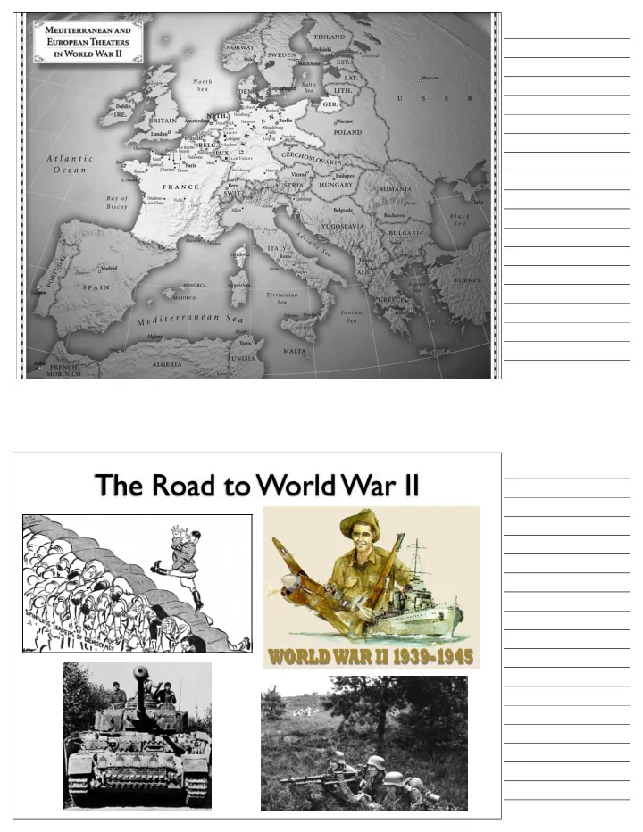 the road to world war ii the weimar republic