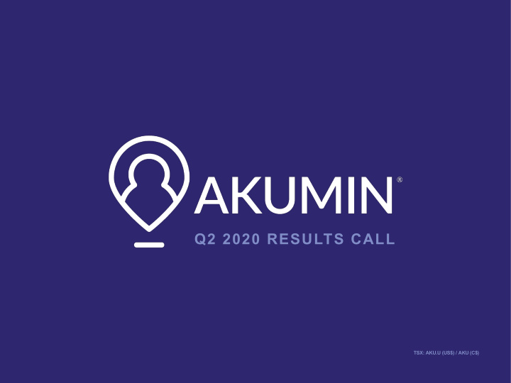q2 2020 results call
