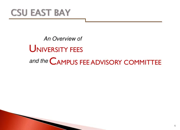 fees